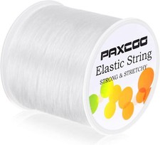 1mm Elastic Bracelet String Cord Stretch Bead Cord for Jewelry Making and Bracel