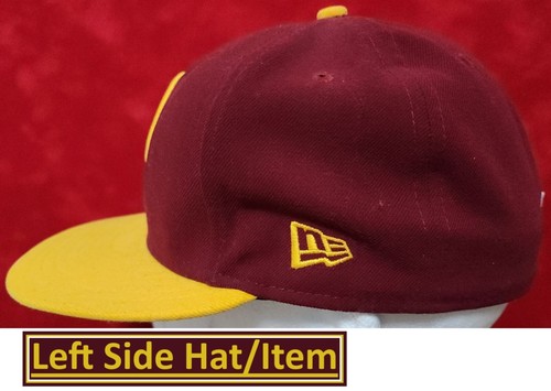 New Era 59 Fifty Washington Redskins Breast Cancer Pink Ribbon Hat Size 7 1/8th - Picture 4 of 15