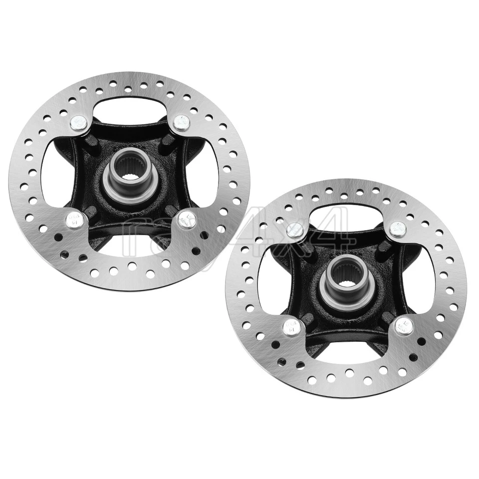 Front/Rear Wheel Hubs & Rotors Studs 2SET for Polaris RZR XP 1000 RZR XP 4 1000 - Image 4 of 4