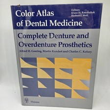 Color Atlas of Dental Medicine Complete Denture Overdenture Prosthetics HC 1993