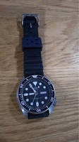 Seiko Diver Blaack Bezel Men's Watch 7S26-0020 Working