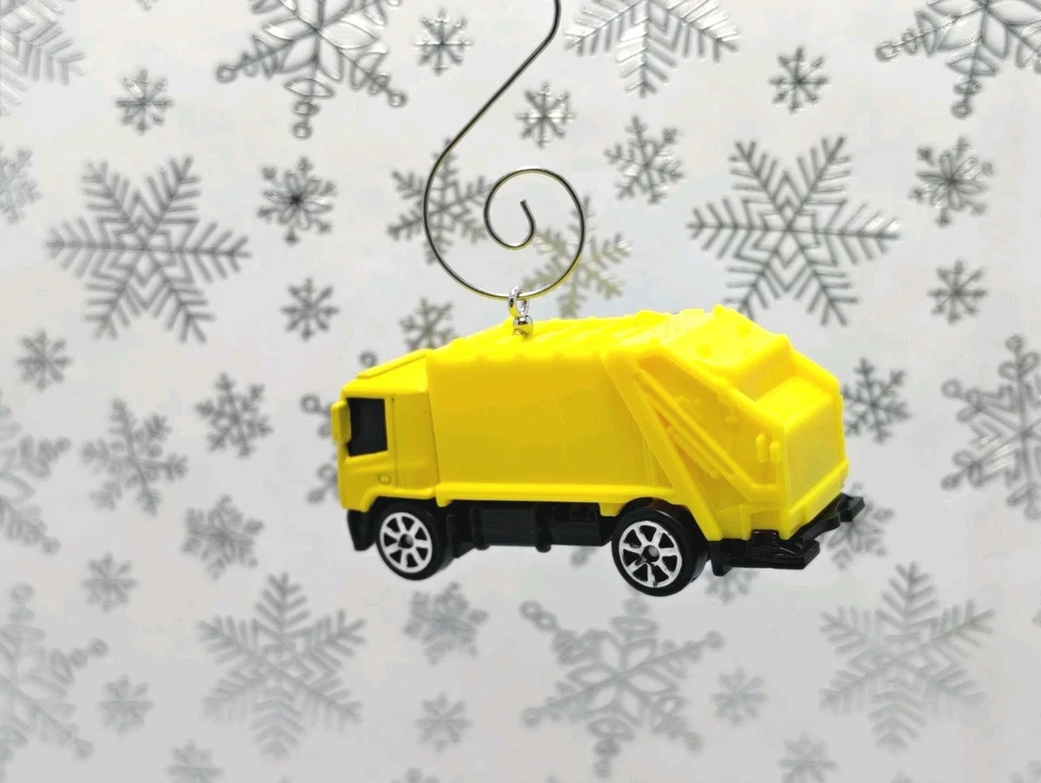 Garbage Truck Custom Christmas Ornament 1:64 Diecast Car Gift Trash Sanitation - Image 3 of 4