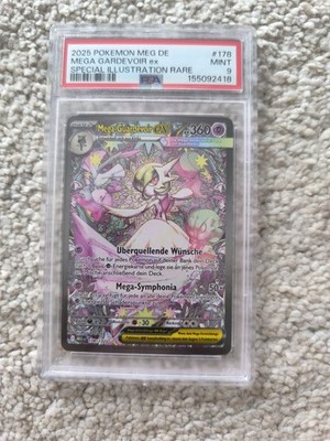 MEGA GARDEVOIR EX SIR MEG DE-MEGA ENTWICKLUNG 2025 178 PSA 9