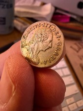 1762 Maundy Threepence (3d) of George III / Early portrait Grade XF++