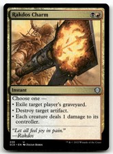 Rakdos Charm MTG U Normal 239 Starter Commander Decks SCD NM