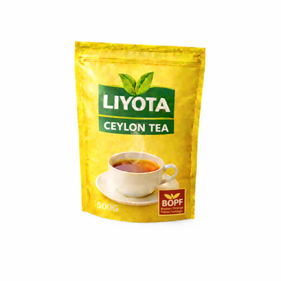 Liyota Pure Ceylon Black Tea 500g 17.6oz Loose Leaf BOPF SriLanka Premium Strong