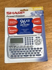 Sharp EL-6920B Personal Organizer Games Translator Calculator Schedule Memo 