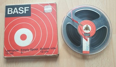 * OVP / AGFA - Magnetonband 13cm / Made in Germany / plus bespielter Tonträger *