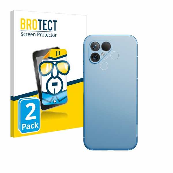 2X Fairphone 5 (Nur Kameraschutz) Displayschutzfolie Transparent-image