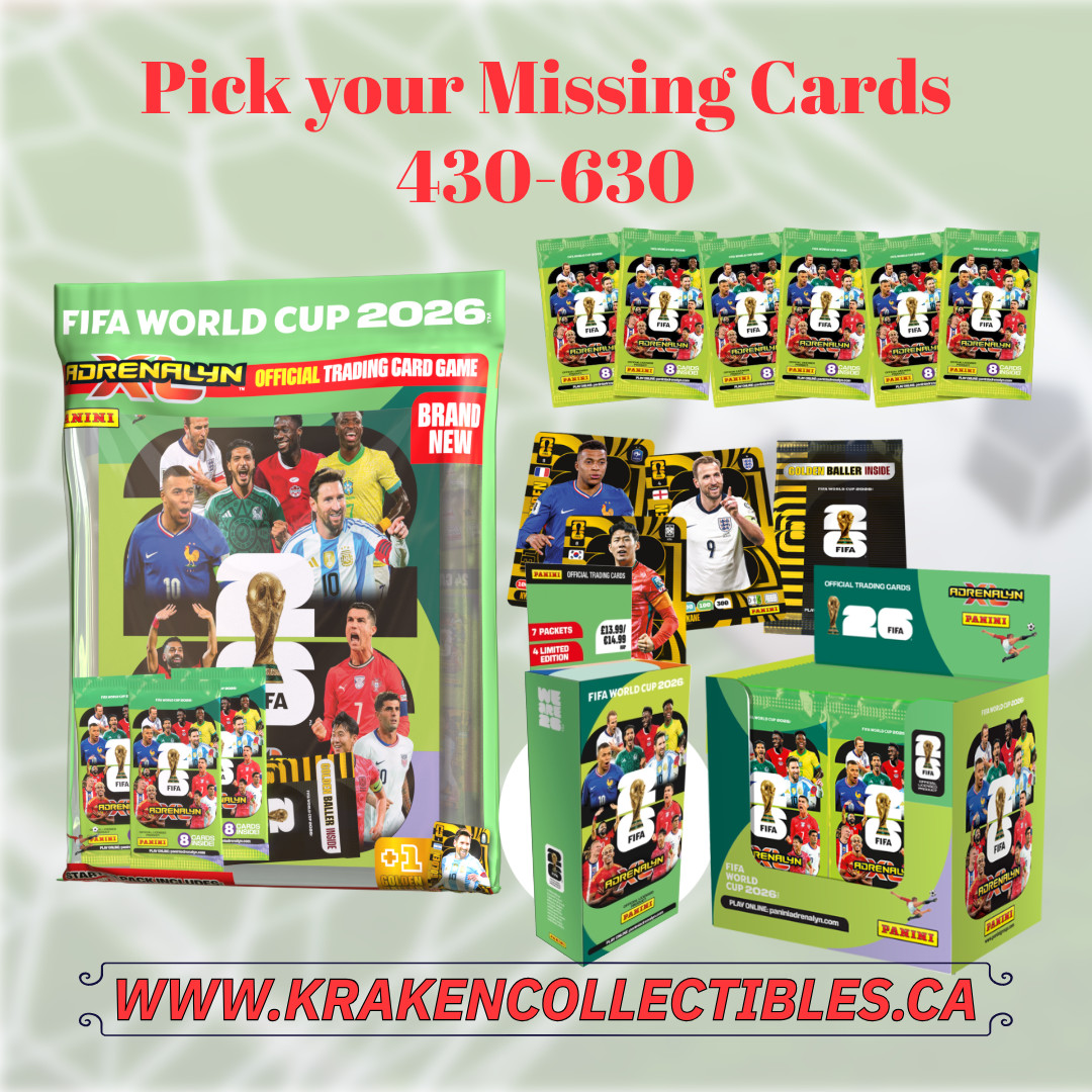 Panini Adrenalyn XL FIFA World Cup 2026 (Pick your Missing Card #430-630)