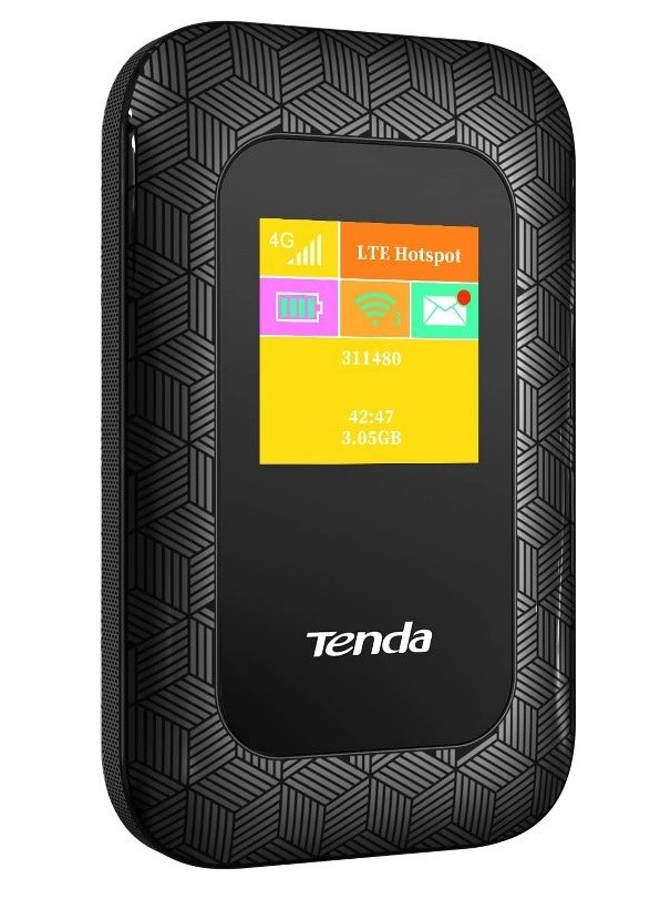 Tenda 4G185 Router Mobile 4G LTE 150Mbps - Saponetta WiFi con SIM