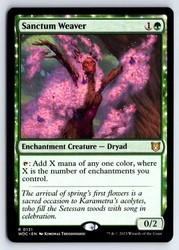 Sanctum Weaver 131/?? Commander: Wilds of Eldraine Rare