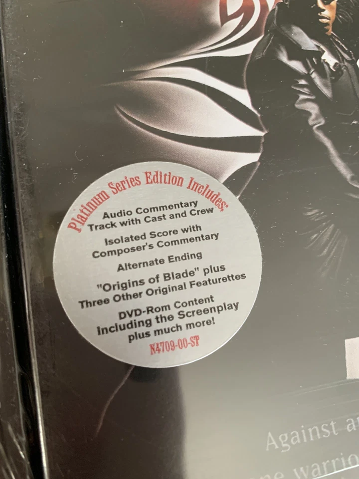 DVD Duo Batman Returns (Snapcase) & Blade Platinum Series New Factory Sealed DVD - Image 4 of 4