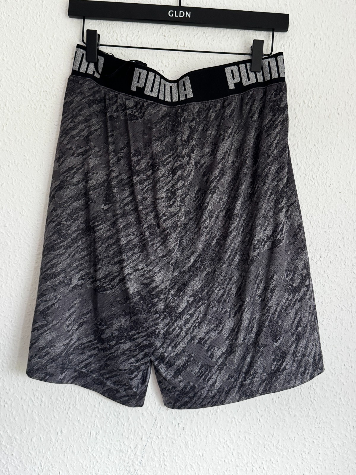 Puma Men’s Performance Training Shorts - Gray Digi-Camo Mesh - Size [Insert Size image 3