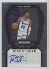 2024-25 Panini Prizm Draft Picks Signatures RJ Nembhard #S-RJM Auto 1ji2