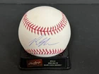 Ryan Sloan Seattle Mariners Auto Signed Major League Baseball Imperfect -