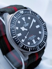 Tudor Pelagos FXD 42mm Black Dial Green strap & Black strap Box & Papers 25717N 4