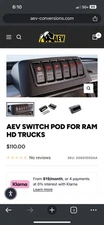AEV Switch Pod for Ram HD