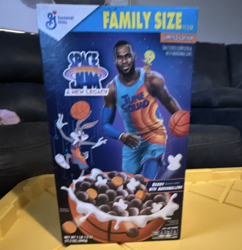 General Mills Space Jam: A New Legacy Limited Edition Cereal Puffs 18.7 oz