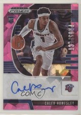 2020 Panini Prizm Draft Picks Prospect Pink Ice Caleb Homesley #PA-CH Auto 0e5