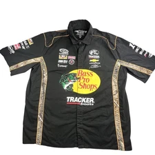 Bass Pro Shops NASCAR Racing Shirt Mens 2XL Tony Stewart JH Design Racing Garage