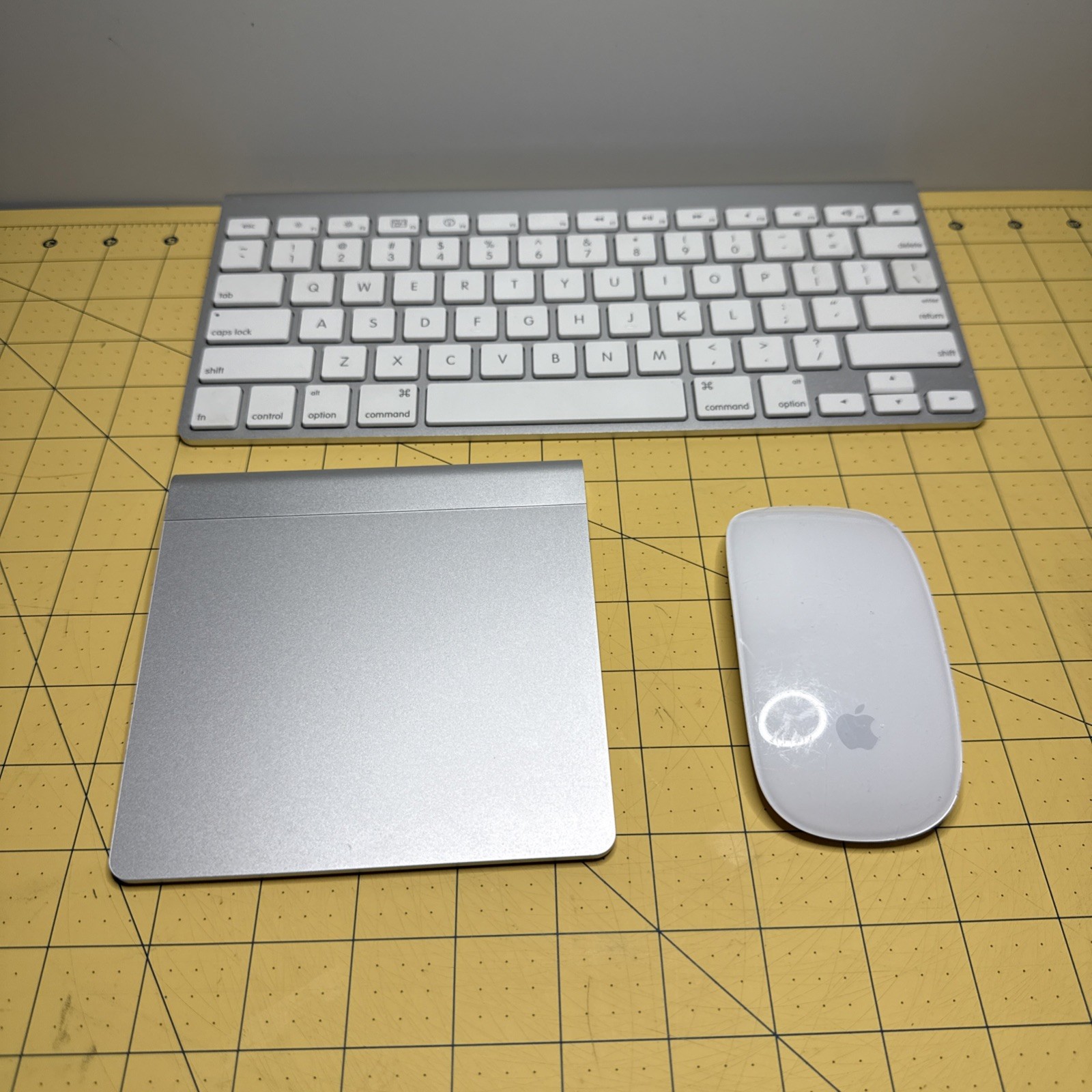 Apple Bluetooth Wireless Keyboard, Magic Mouse, And Magic Trackpad Set