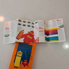 Galaxian (Colecovision, 1983) Box, Manual, Registration, & Cartridge - Authentic