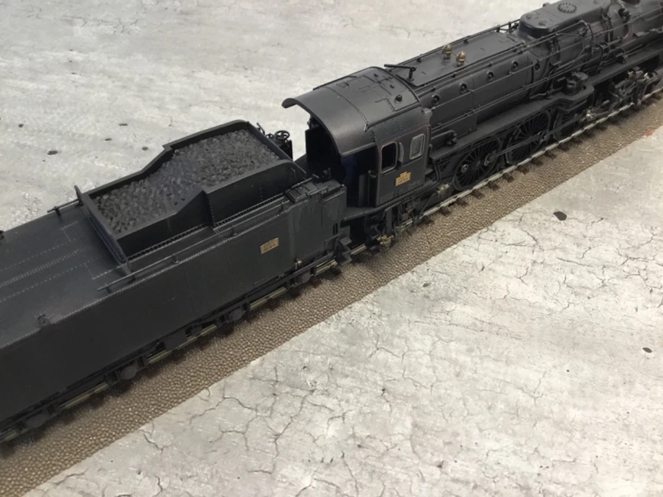 Trix 25241 H0 Dampflok SNCF 241 A 04, gealtert patiniert by Wolbink, wie 22941 - Bild 3 von 4