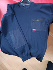Top Zust. dunkelblauer Pullover von Paul & Shark Yachting Wolle Gr. XL m. Tasche