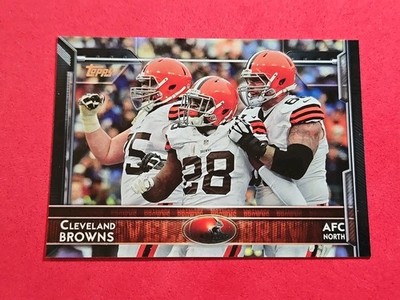 2015 Cleveland Browns Team Card Topps #248