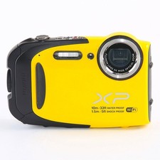 Fujifilm FinePix XP70 Yellow Waterproof Camera Mint JAPAN