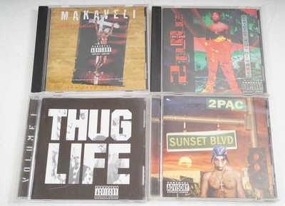4 CD Various Collection Of 2 Pac Albums