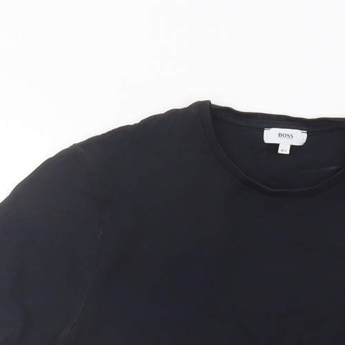 T-shirt Hugo Boss unisex nera taglia 14 casual - Foto 9 di 12