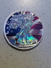 2005 American Silver Eagle Stars and Stripes 1oz Fine Silver