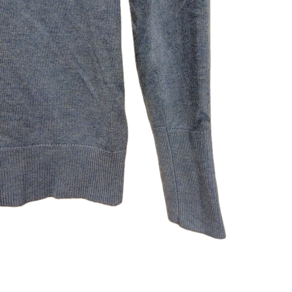 C&A Damen Strickjacke blau grau meliert Gr. S – Cardigan The Basics - A8 - Bild 4 von 4