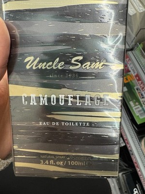Uncle Sam Camouflage Eau de Toilette Spray 100 ML for Men NEU & OVP
