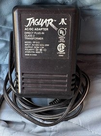 Atari Jaguar Console- Controller, Power Source, RF Adaptor- Tested, Powers On