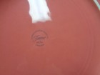 FIESTA WARE HLC USA Pizza Cookie Tray Plate 12" D ~ PINK — photo 4