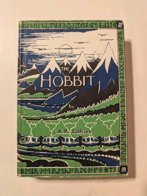 THE HOBBIT JRR Tolkien 3rd Edition 1966 33rd Printing HBDJ 
