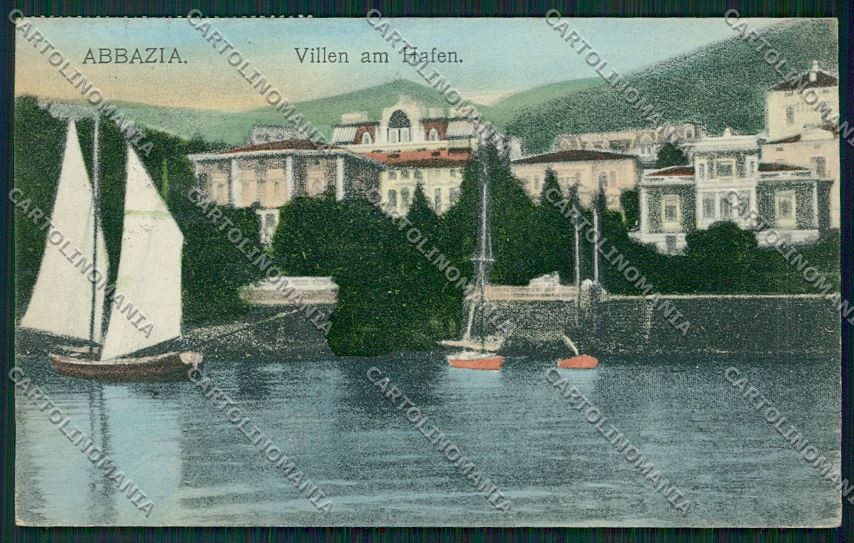 Croazia Abbazia cartolina ZC1058