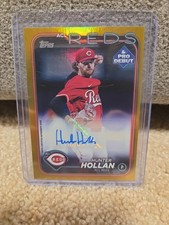 2024 Topps Pro Debut Hunter Hollan Autograph Auto Gold #24/50 Reds SS11