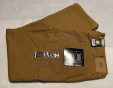 Berkley Jensen Men Pants 40x32 Fleece Lined Carpenter Denim Jeans NWT BJ