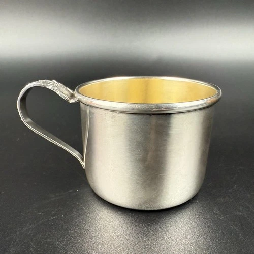 RLB Rogers 32.58 Grams Lunt Bowlen 551 Sterling Silver 925 Baby Cup No Monogram
