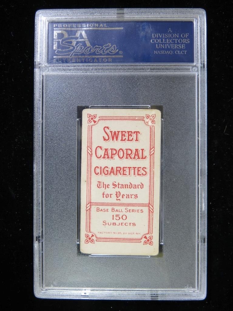 T206 Baseball Tobacco Card Kid Elberfeld Sweet Caporal 150 PSA 3 VG view 3