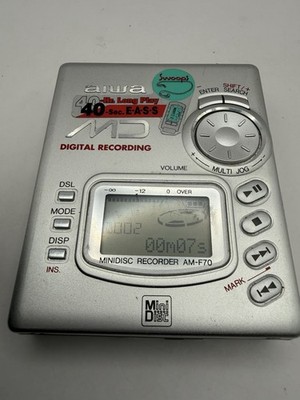 Aiwa AM-F70 Personal MiniDisc Player for sale online | eBay
