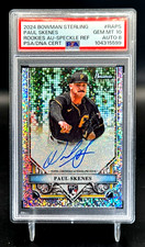 2024 Bowman Sterling Paul Skenes Speckle Auto /99 RC Rookie SP SSP PSA 10