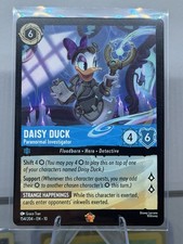 Disney Lorcana 2-Card Lot The First Chapter Daisy Duck 154/204  Webby 93/204 EN