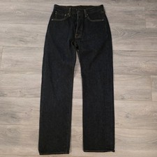 Vtg Y2K Levis 501xx Mens 30x32 Actual 29x30 Button Fly Dark Wash Denim Jeans