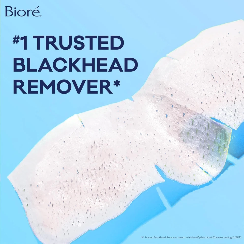 Bioré Original Blackhead Remover Strips, Deep Cleansing Nose Strips With Instan - Image 2 of 4