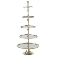 Etagere Detroit,5 Etagen Aluminium, H 157 Cm